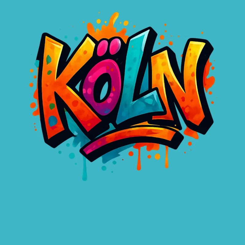 Köln Graffiti Schriftzug