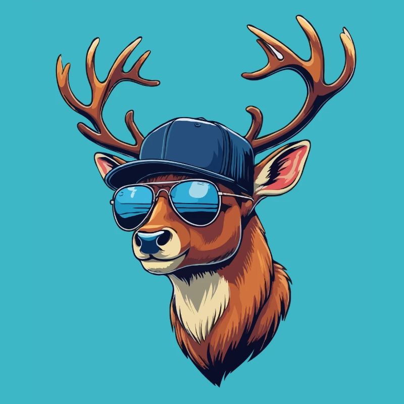 Cool Deer Deer Head Hunter Jeu de chasse