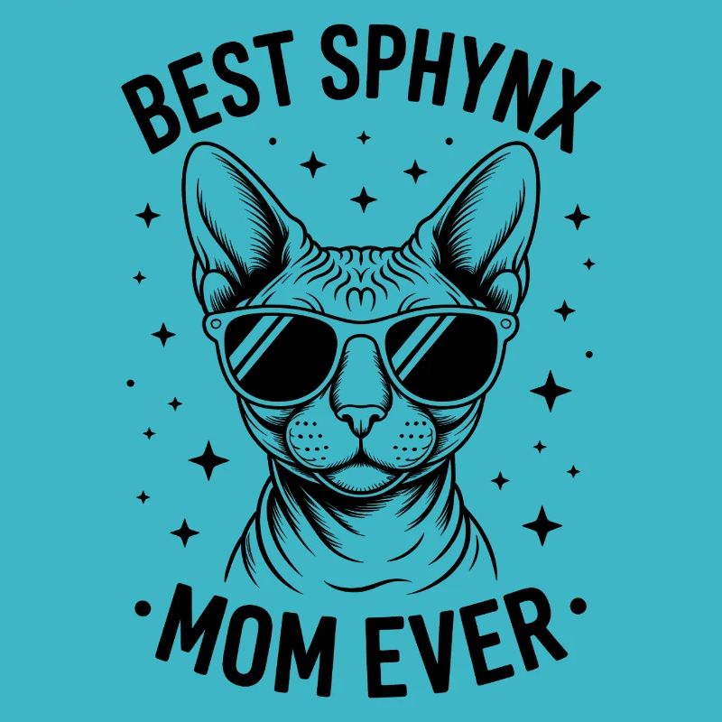 Chat Sphynx Disant Drôle Chat Sphynx Cadeau