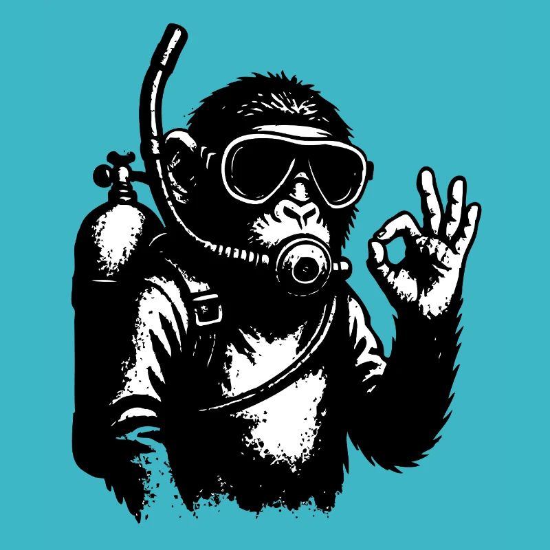 Diving Monkey Diving