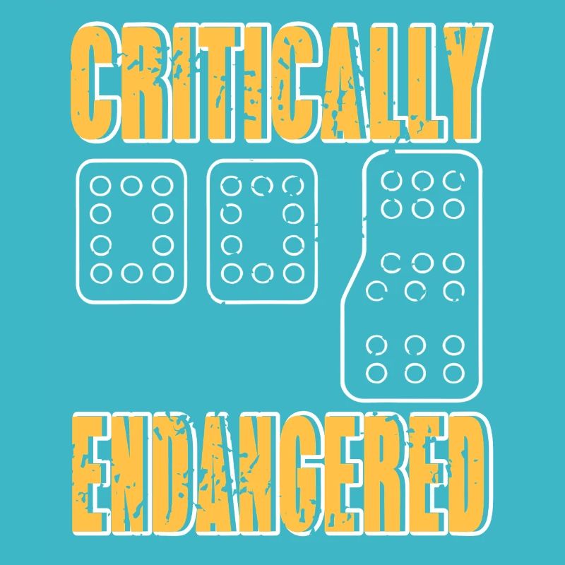 Critically Endangered Manual Driver Pedal Pride