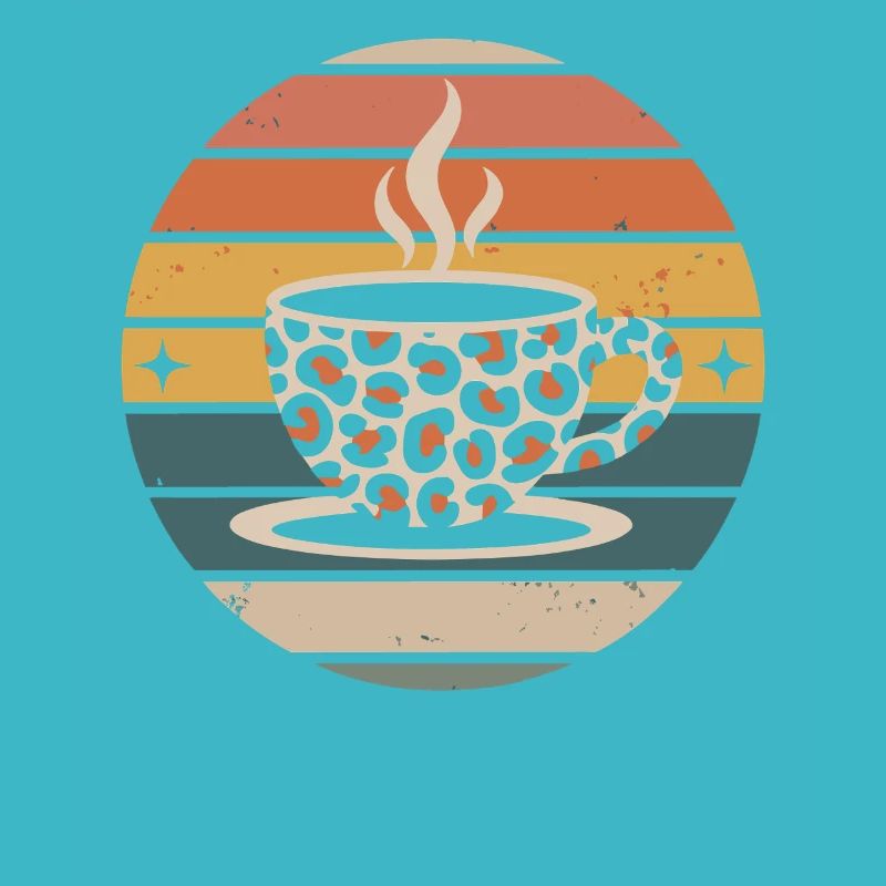 Retro Coffee Cup Coffee