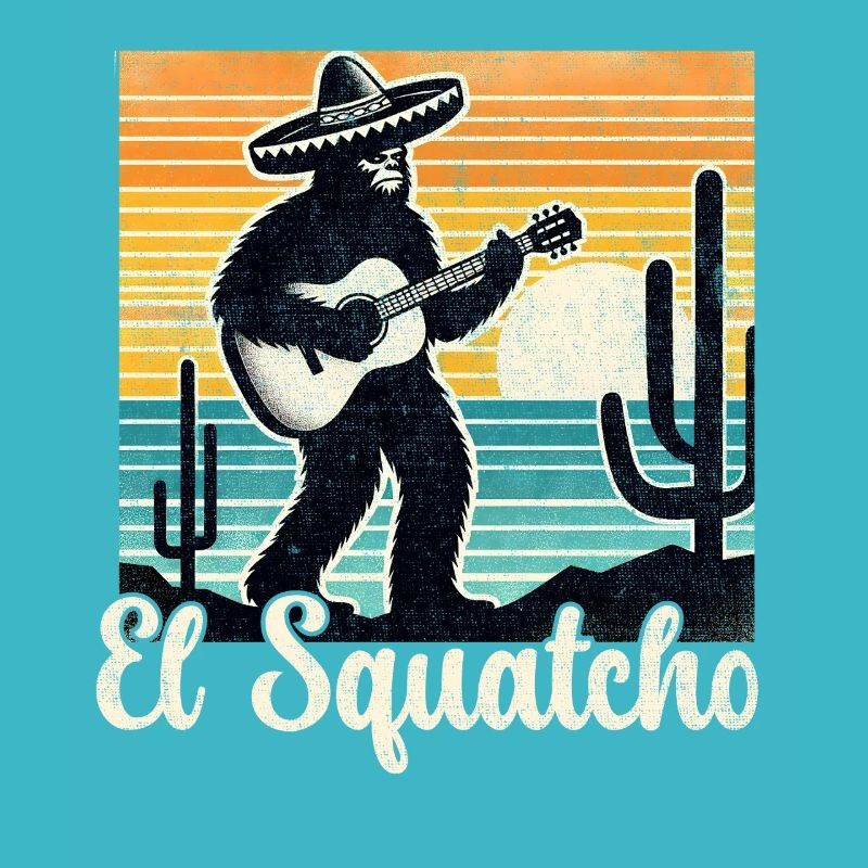 El Squatcho Guitarra Sunset