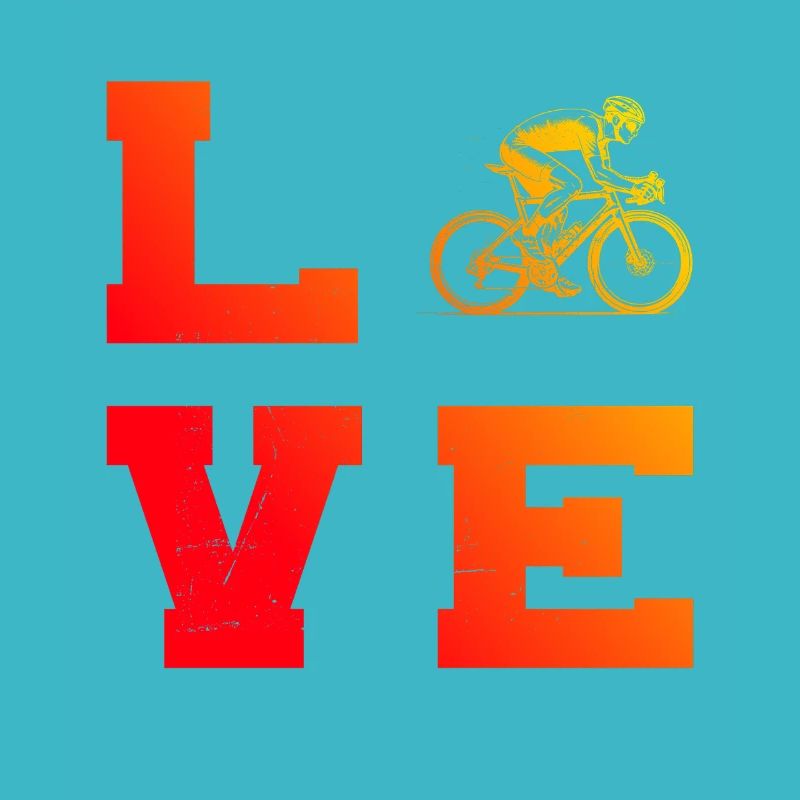 Graphique vélo de route pour vélo de route