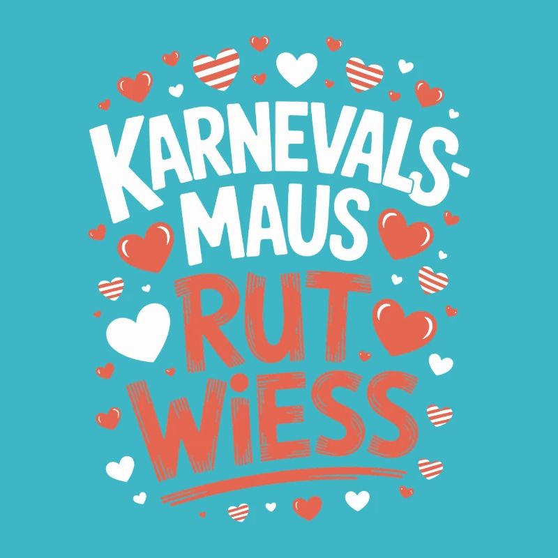 Karnevalsmaus Rut Wiess Köln Kölner Karneval Maus