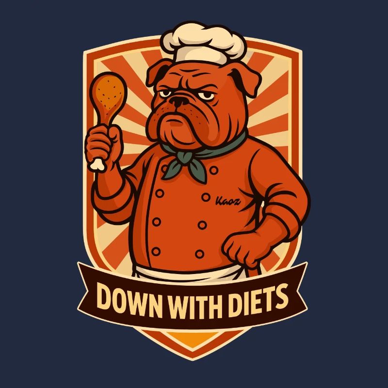 Bouledogue Cuisinier Sans Diète