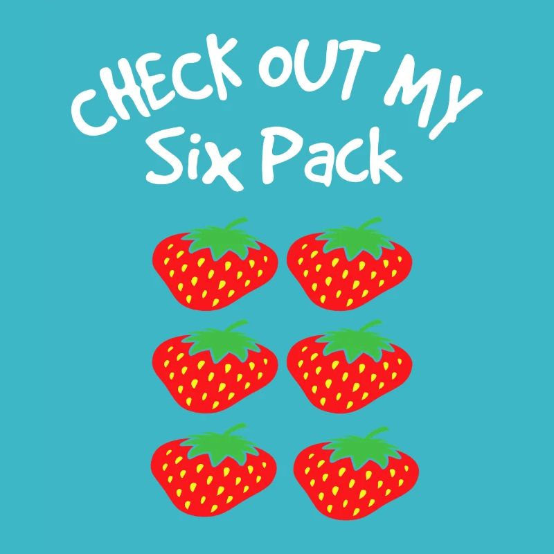 Strawberry Six Pack Graphic Tee