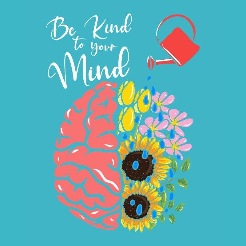 Mind Bloom: Brain & Flowers