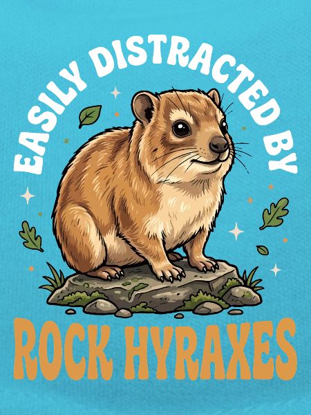 Easily distracted by rock hyraxes