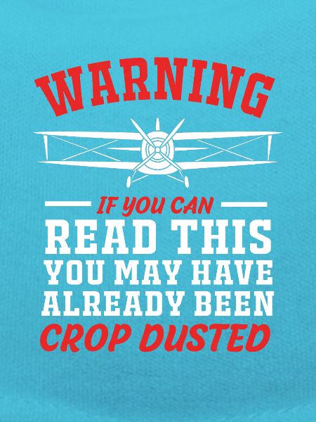 Crop Duster Flugzeug Pilot Geschenk