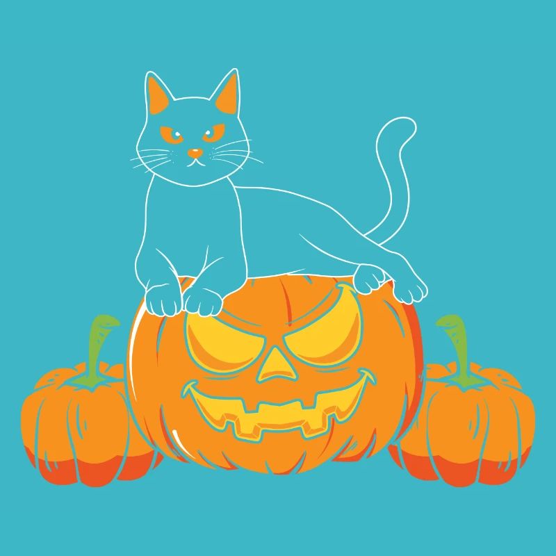 Halloween Katze Hexe