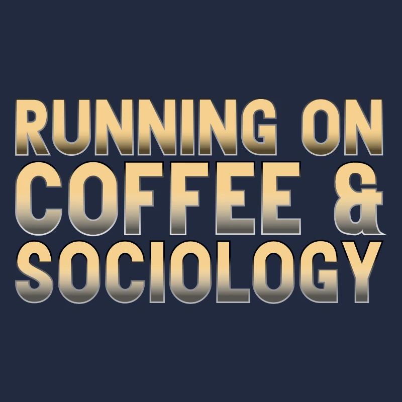 Coffee and sociology. Philosopher Gift