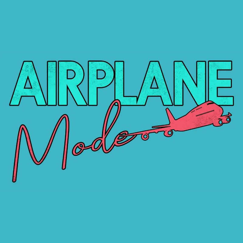 Airplane Pilot Fly Flight Mode An i Gift
