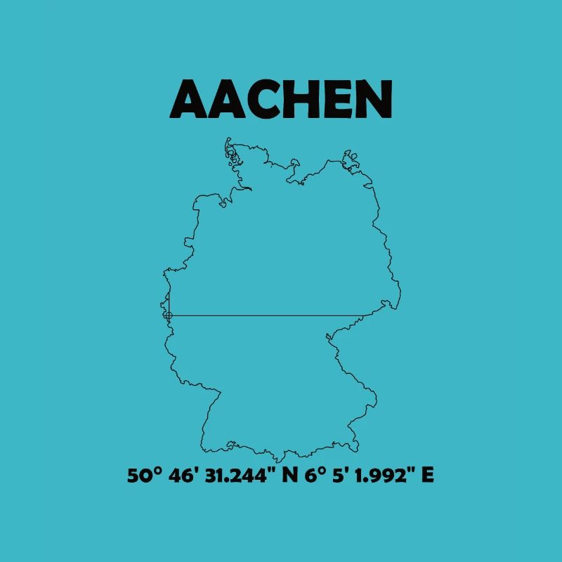 Aachen Karte