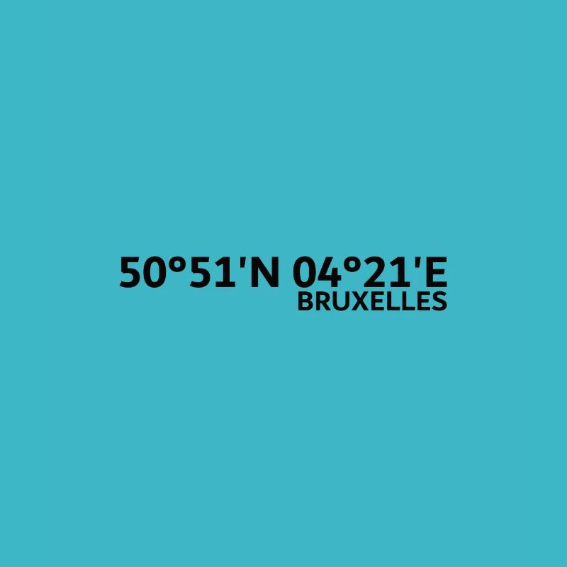 Brussels coordinates
