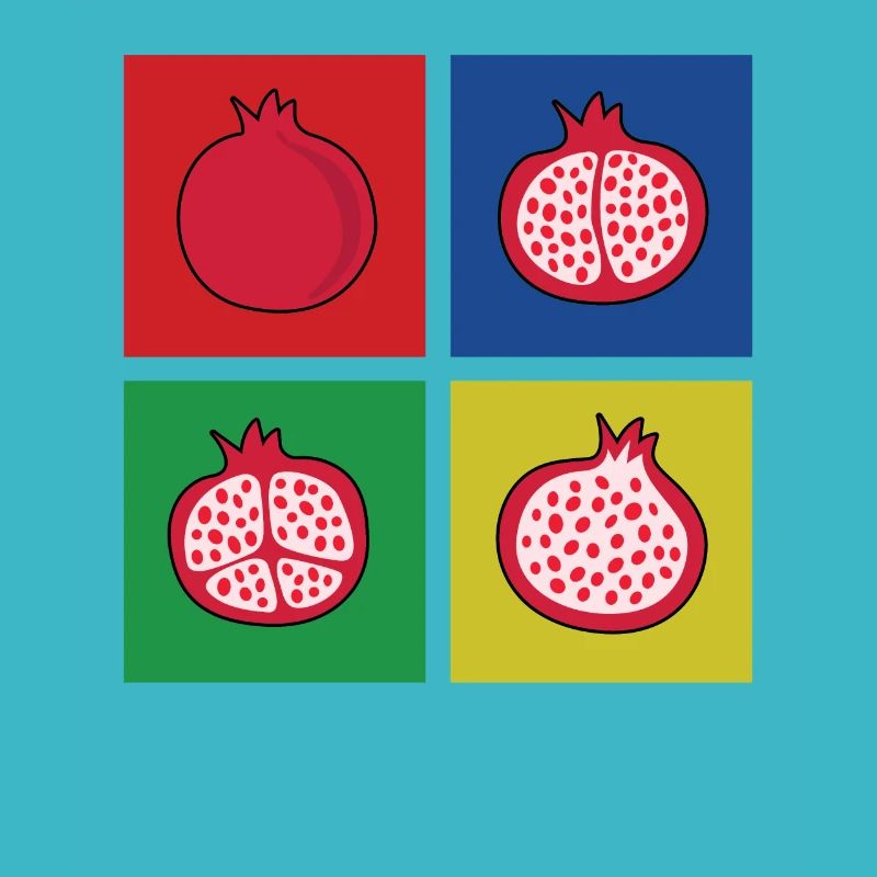 Granatapfel Geschenk