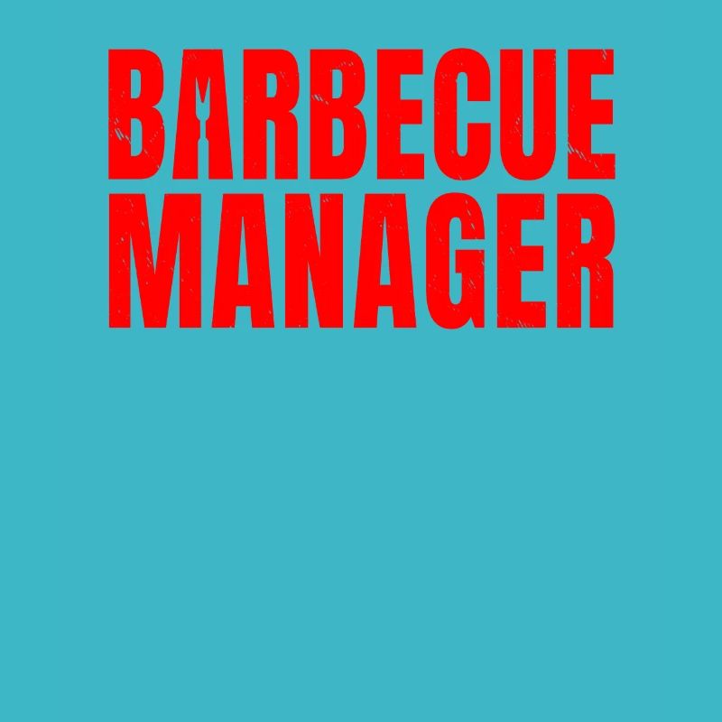 Funny Barbecue Manager Outfit
