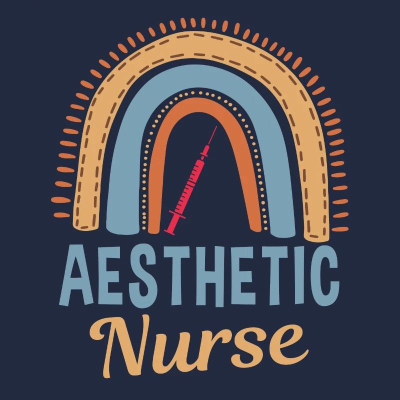 Ästhetische Krankenschwester Regenbogen