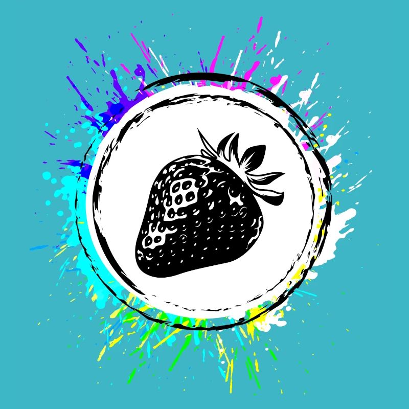 Erdbeere Bunt