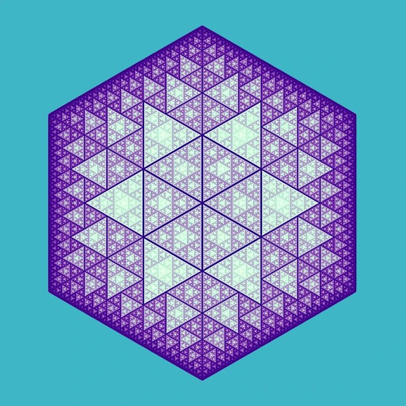 Sierpinski Hexagone Star
