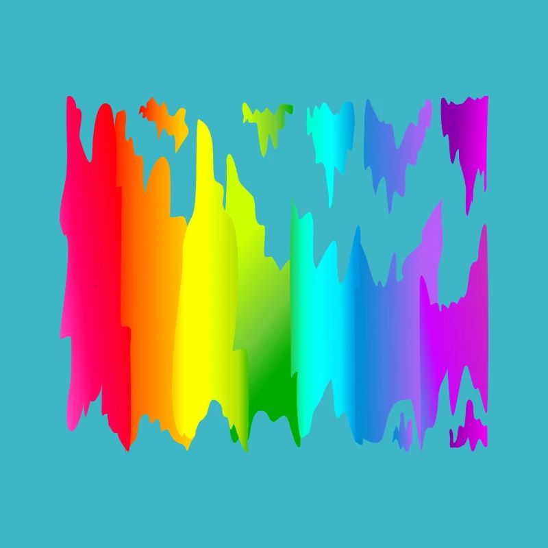 colorful rainbow gradient