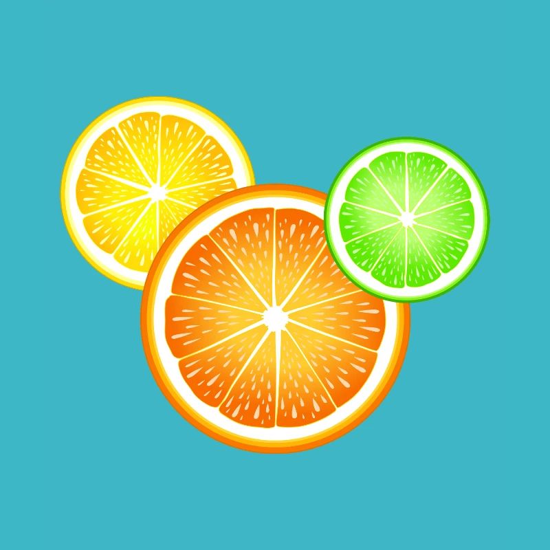 Zitrusfrüchte Orange Zitrone Limette