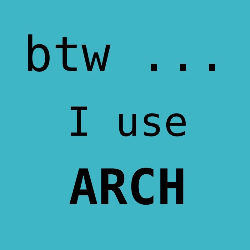 J’utilise Arch black - Linux System
