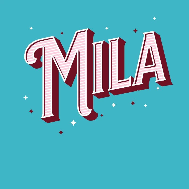 Mila Name tolle Mädchen Geschenkidee