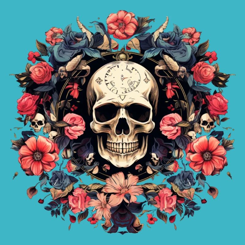 Skull Bloom Circles