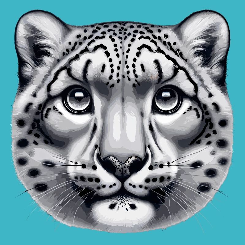 Snow Leopard Leopard White Leopard