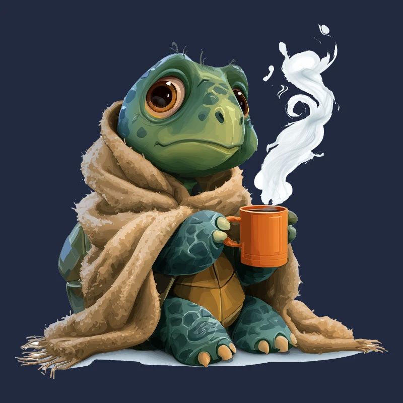 Coffee Turtle Design