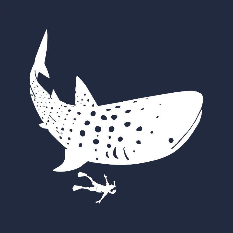 Plongée avec les requins baleines Graphique requin baleine