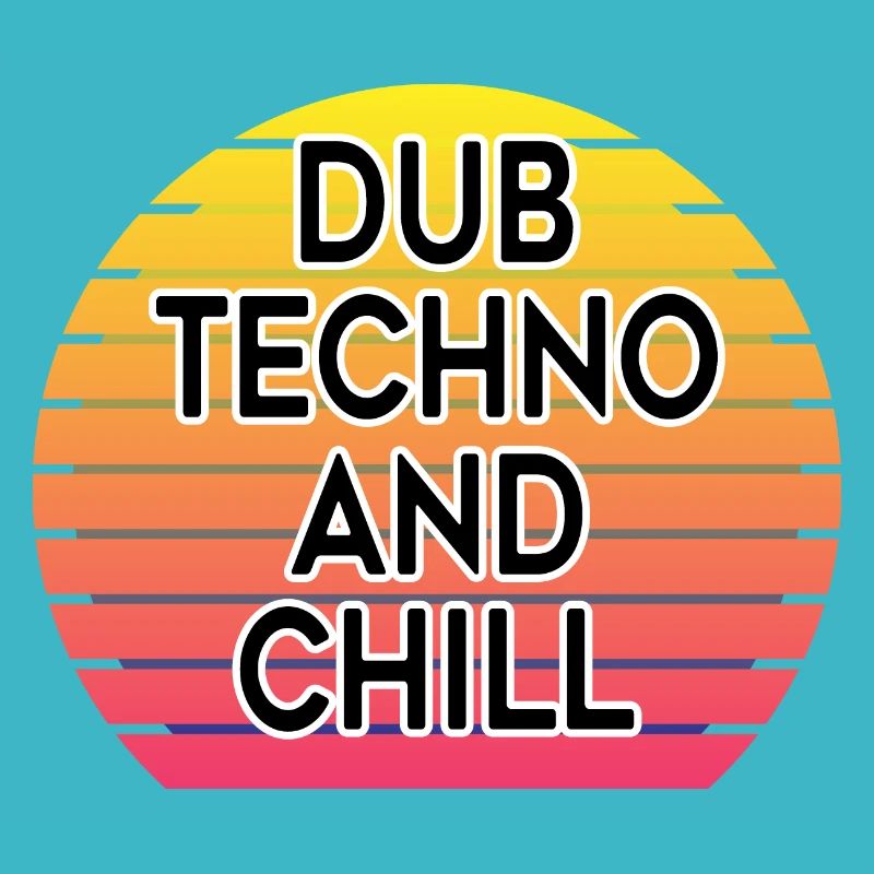 Dub Techno und Chill | Retro Sonnenuntergang Ambient Techno