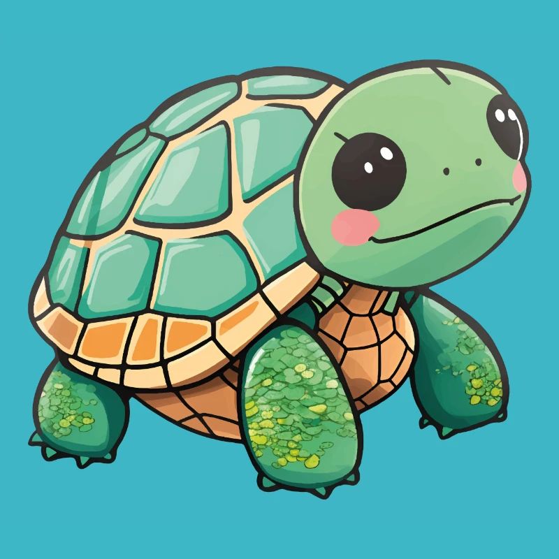 Totally cute turtle