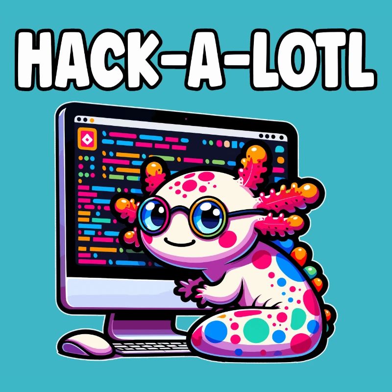 Cadeau de programmation drôle d’axolotl codage