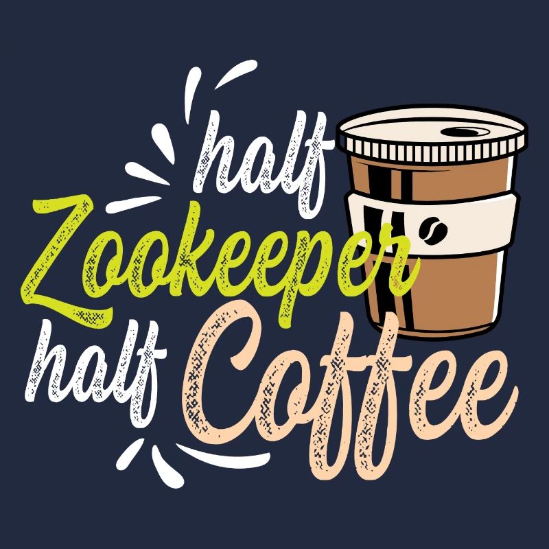 Halbkaffee Kaffeeholiker Geschenk