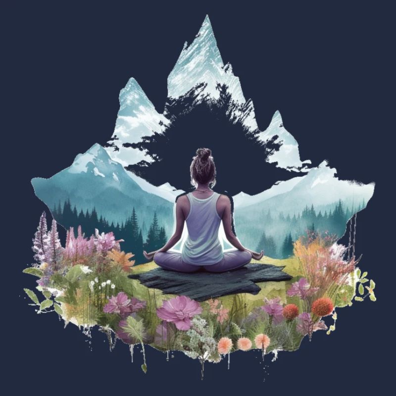 Meditation in the mountains