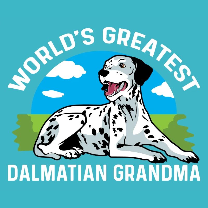 Le plus grand cadeau de grand-mère dalmate le plus doux de grand-mère