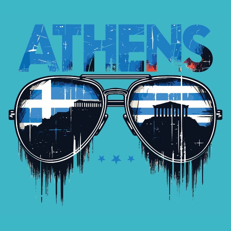Athens, Greece Sunglasses Design