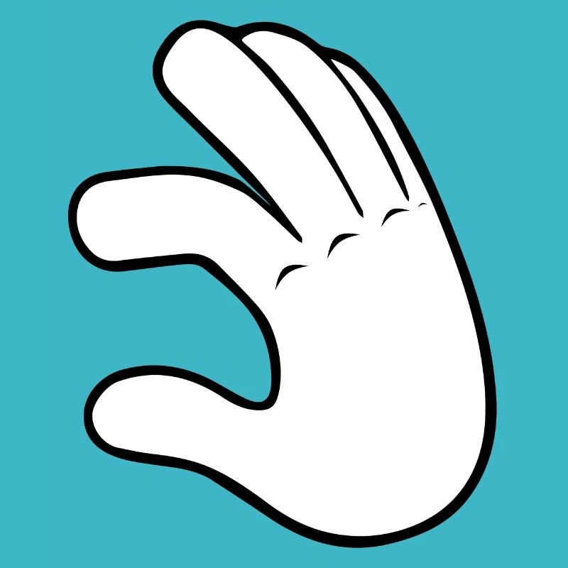 Hand Low | Black/White