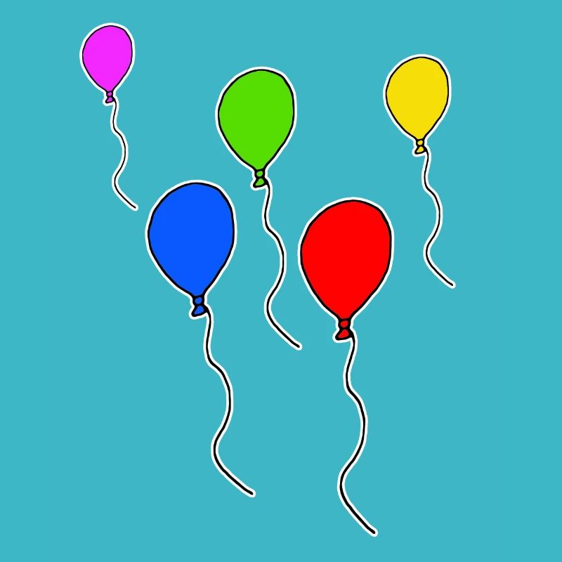 Bunte Luftballons