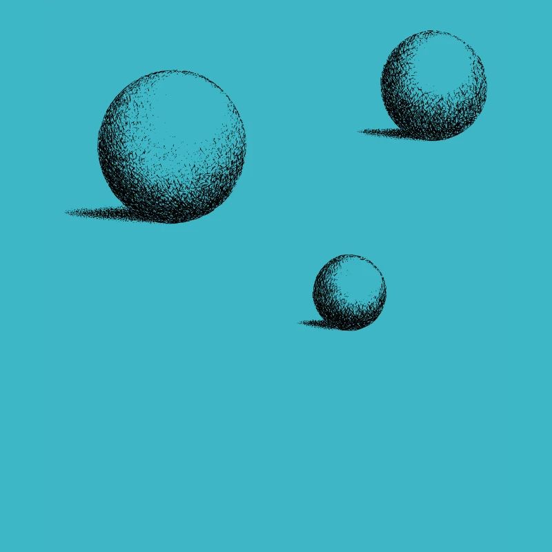 3D Kugel Muster - Billiard Kugeln Geschenk