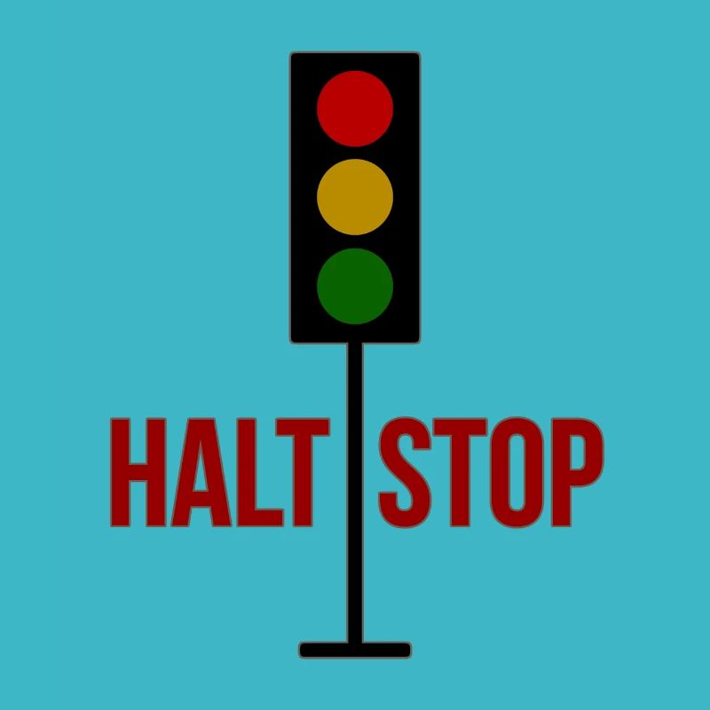 Traffic light, stop stop!