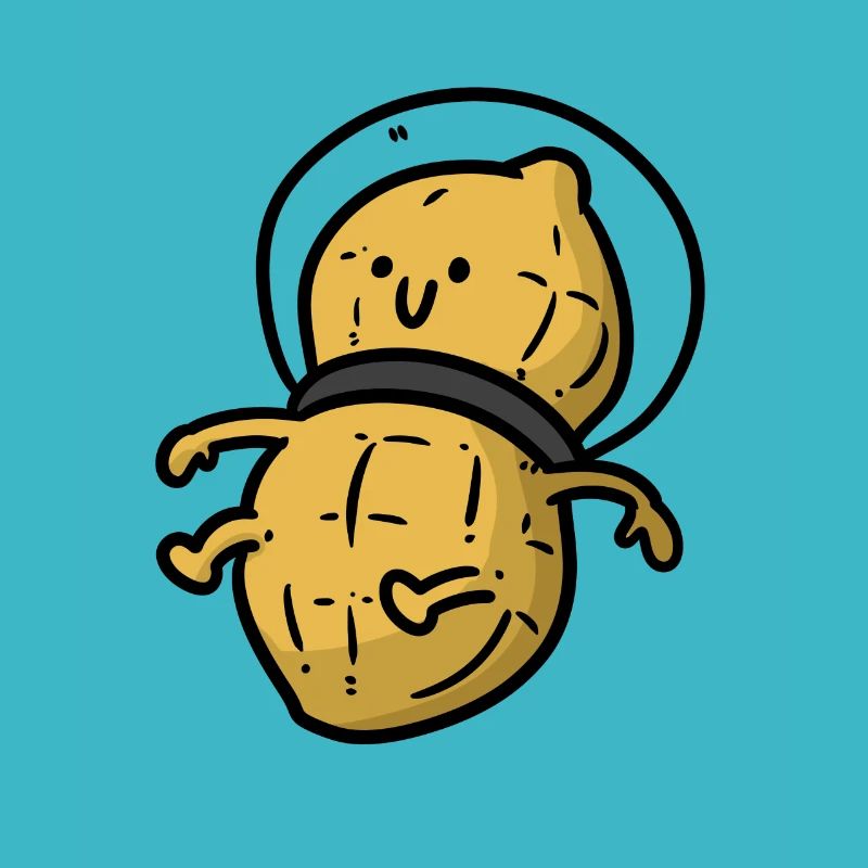 Peanut astronaut peanut