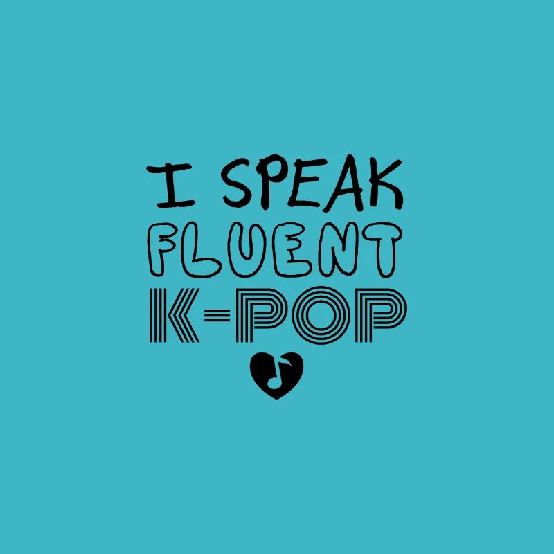 Ich spreche fließend K Pop