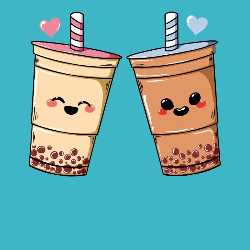 Bubble Tea Pearl Milk Tea Boba Tee Milch Geschenk