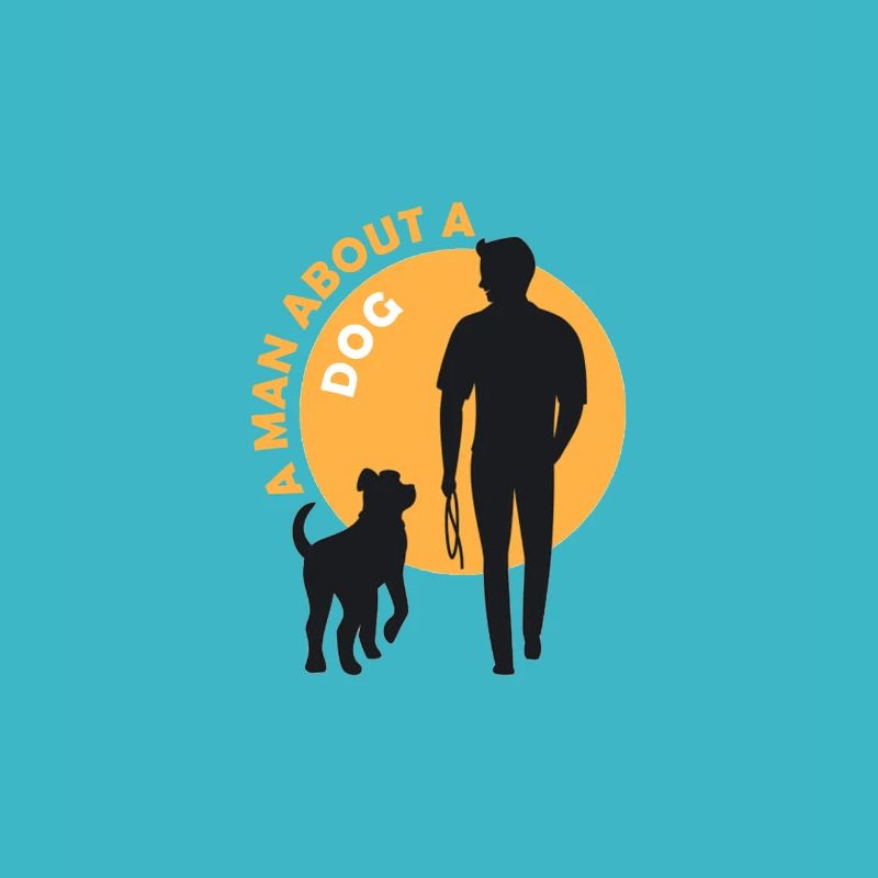 Dog and man