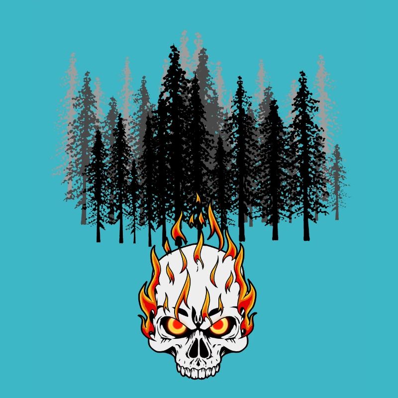 Forest fire fire fire devil flame conservation