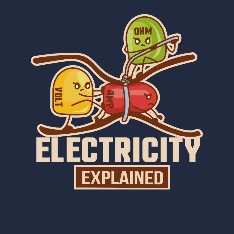 Electricity Explained Physics | Funny Teacher Nerd