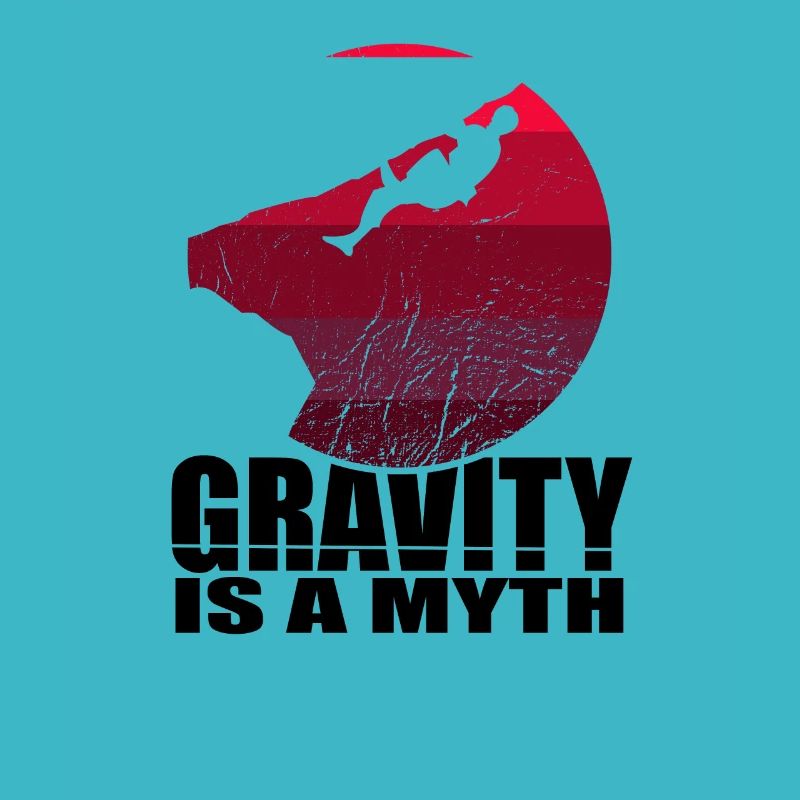 Gravity is a Myth Vintage escalade de bloc